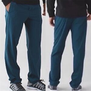 Lululemon Mens Cutback Alberta Lake Teal Pants Size L